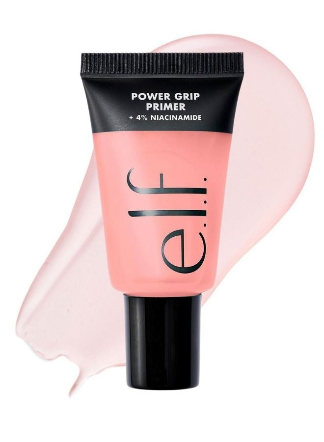 إلف برايمر إي.إل.إف. ميني باور جريب + نياسيناميد - وردي، برايمر مُضيء لتثبيت المكياج، 15 مل - Image 1